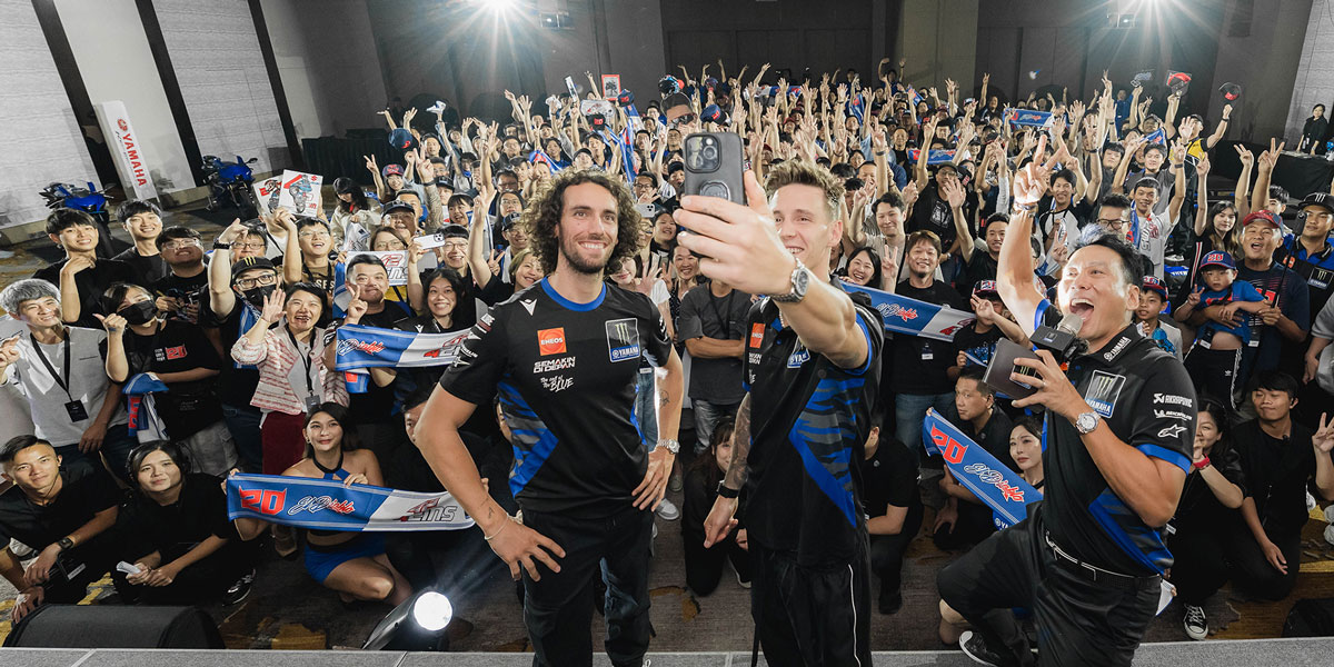 MotoGP選手熱力襲台!Fabio Quartararo & Alex Rins 首度來台!